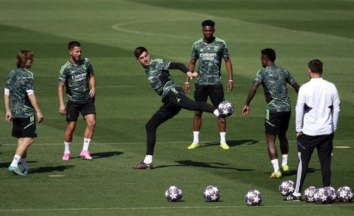 Champions League - Real Madrid Training