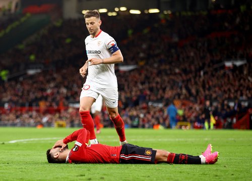 Europa League - Quarter Final - First Leg - Manchester United v Sevilla
