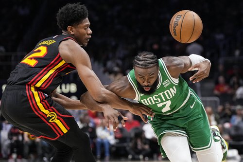 NBA: Playoffs-Boston Celtics at Atlanta Hawks