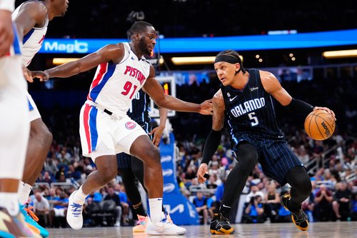 NBA: Detroit Pistons at Orlando Magic