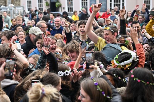 May Day celebrations in Oxford