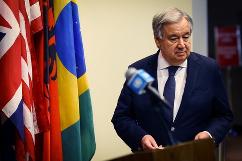 U.N. Secretary-General Antonio Guterres calls for three day Eid truce in Sudan