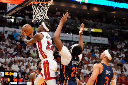 NBA: Playoffs-New York Knicks at Miami Heat