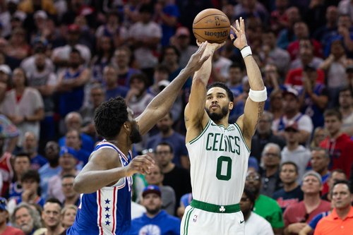 NBA: Playoffs-Boston Celtics at Philadelphia 76ers