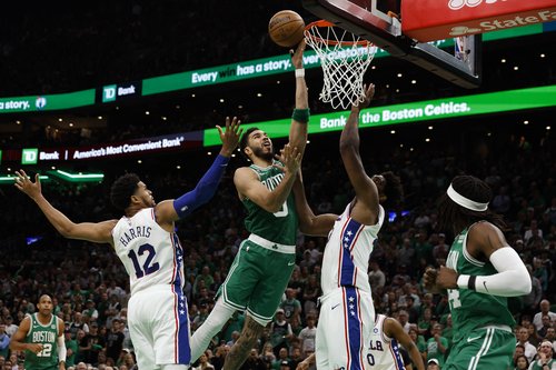 NBA: Playoffs-Philadelphia 76ers at Boston Celtics