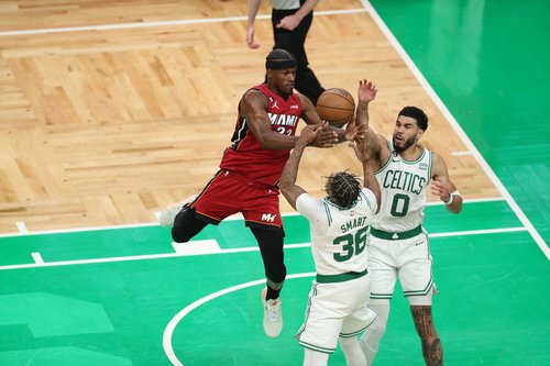 NBA: Playoffs-Miami Heat at Boston Celtics