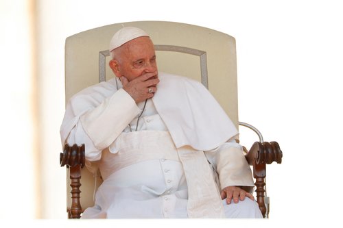 Pope Francis holds weekly audience