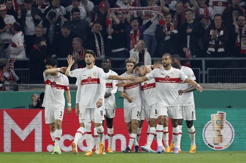 DFB Cup - Semi Final - VfB Stuttgart v Eintracht Frankfurt