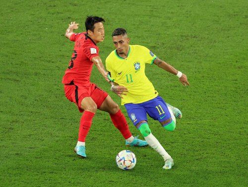 FILE PHOTO: FIFA World Cup Qatar 2022 - Round of 16 - Brazil v South Korea