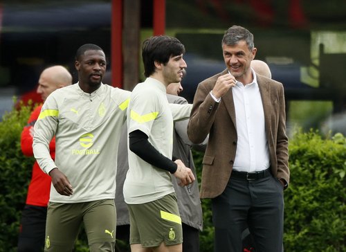 Champions League - AC Milan Training