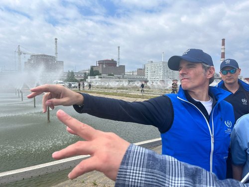 IAEA expert mission visits Zaporizhzhia Nuclear Power Plant