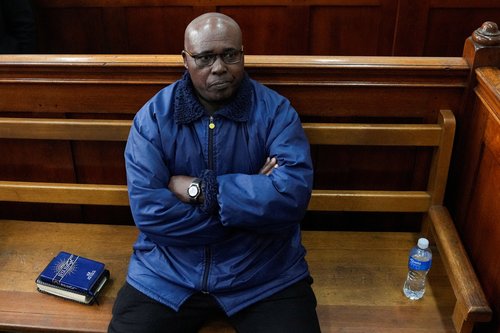 Fulgence Kayishema appears at the Cape Town Magistrates' court