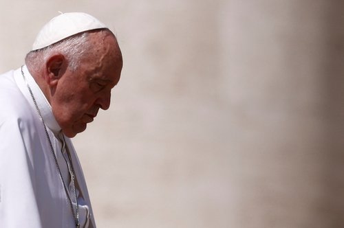 Pope Francis holds weekly audience at the Vatican