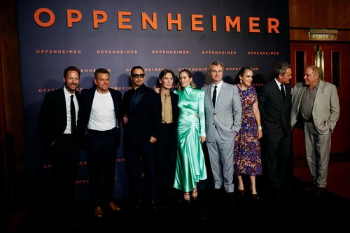 Premiere of the film "Oppenheimer" in Paris