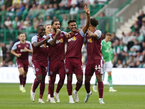 Europa Conference League - Qualifying Play-Offs - First Leg - Hibernian v Aston Villa