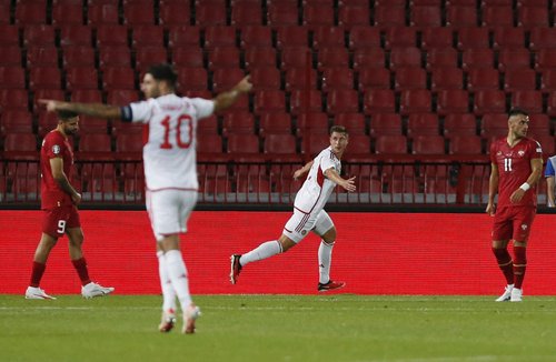 Euro 2024 Qualifier - Group G - Serbia v Hungary