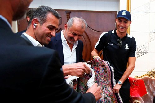Asian Champions League - Al Nassr's Cristiano Ronaldo arrives in Tehran