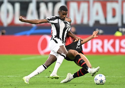 Champions League - Group F - AC Milan v Newcastle United