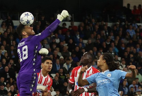 Champions League - Group G - Manchester City v Crvena Zvezda