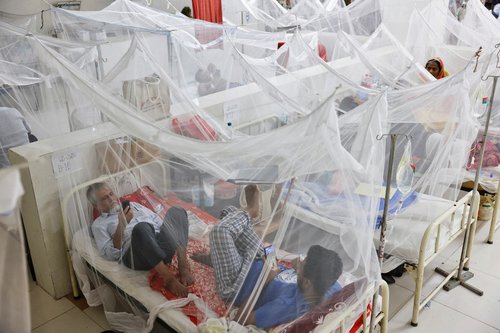 FILE PHOTO: Dengue infections worsen in Bangladesh