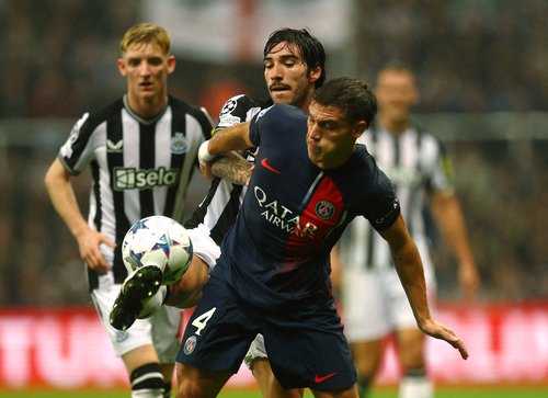 Champions League - Group F - Newcastle United v Paris St Germain