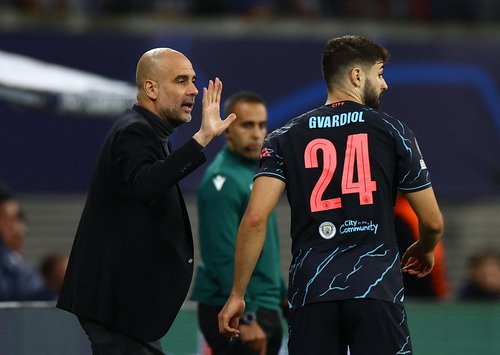 Champions League - Group G - RB Leipzig v Manchester City