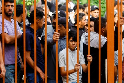 Aftermath of Israeli strikes