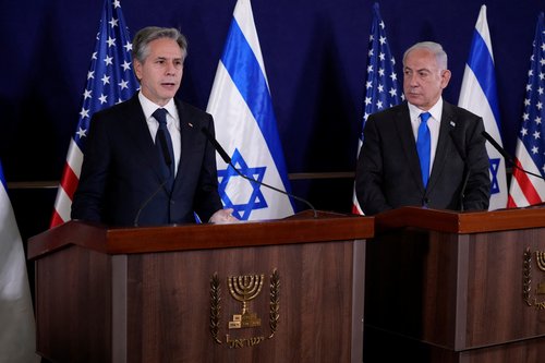 U.S. Secretary of State Antony Blinken visits Israel
