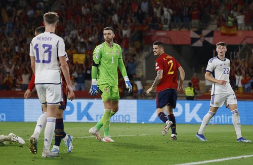 Euro 2024 Qualifier - Group A - Spain v Scotland