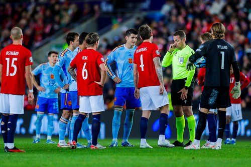 Euro 2024 Qualifier - Group A - Norway v Spain