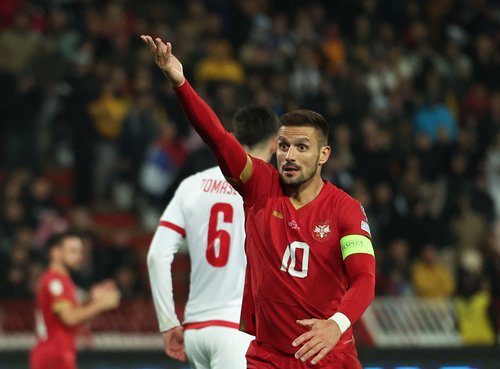 Euro 2024 Qualifier - Group G - Serbia v Montenegro