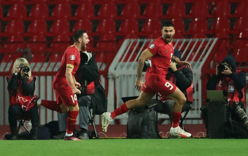 Euro 2024 Qualifier - Group G - Serbia v Montenegro