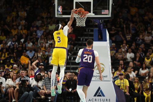 NBA: Preseason-Phoenix Suns at Los Angeles Lakers