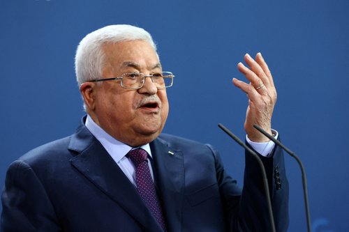 FILE PHOTO: Palestinian President Mahmoud Abbas