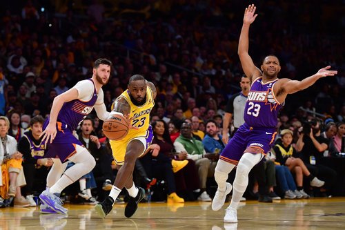 NBA: Phoenix Suns at Los Angeles Lakers