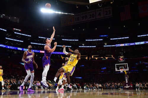 NBA: Phoenix Suns at Los Angeles Lakers