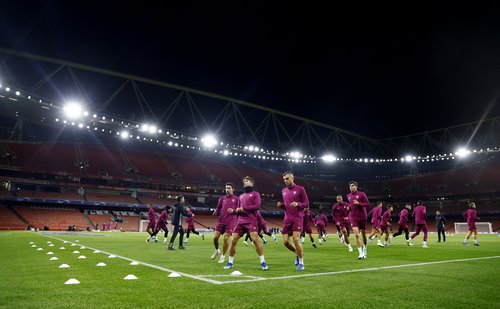 Champions League - Sevilla Training
