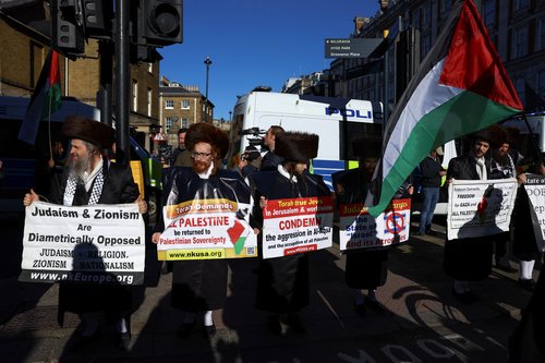 Pro-Palestinian demonstration in London