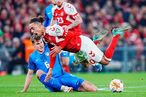 UEFA Euro 2024 Qualifier - Group H - Denmark v Slovenia