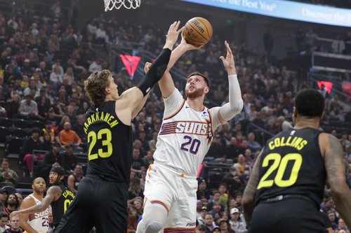 NBA: Phoenix Suns at Utah Jazz