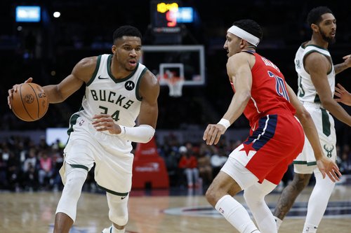NBA: Milwaukee Bucks at Washington Wizards