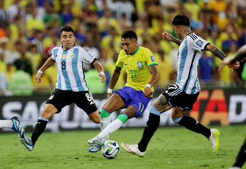 World Cup - South American Qualifiers - Brazil v Argentina