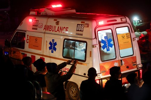 Rescue operations in progress after workers are trapped in a tunnel collapse, in Uttarkashi