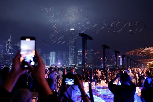 Louis Vuitton's first Men's Pre-Fall 2024 Show in Hong Kong