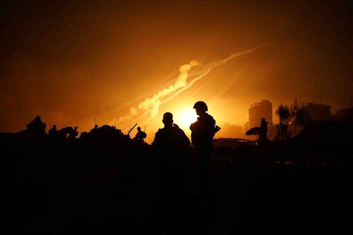 Israel's military operates in the Gaza Strip