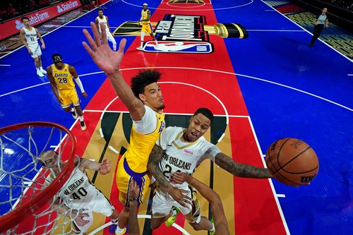 NBA: In Season Tournament-New Orleans Pelicans at Los Angeles Lakers