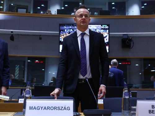 European Union Foreign Ministers council in Brussels
