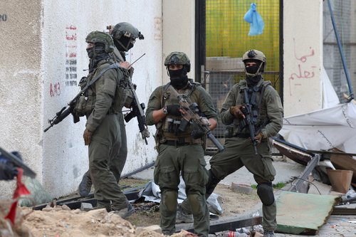 Ground operation of the Israeli army against Palestinian Islamist group Hamas in northern Gaza