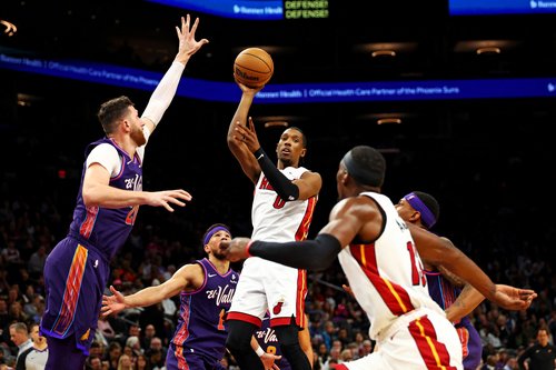NBA: Miami Heat at Phoenix Suns