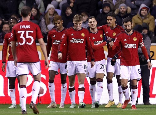 FA Cup - Third Round - Wigan Athletic v Manchester United